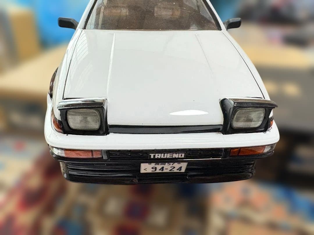 1/10RC用 トヨタ AE86 スプリンタートレノ 2ドア ライト開閉カスタム