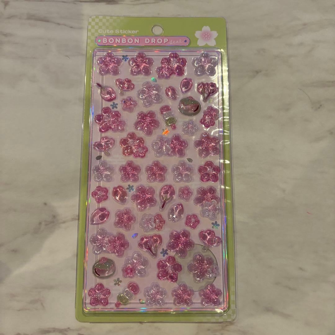 【新品未開封】BONBON DROP 和柄 シールセット 5枚 ボンドロ 正規品