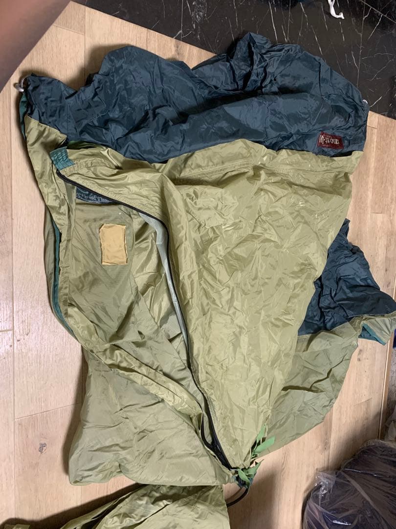 旧型 1型 グランドシート付き ムーンライトテント　mont-bell モンベル