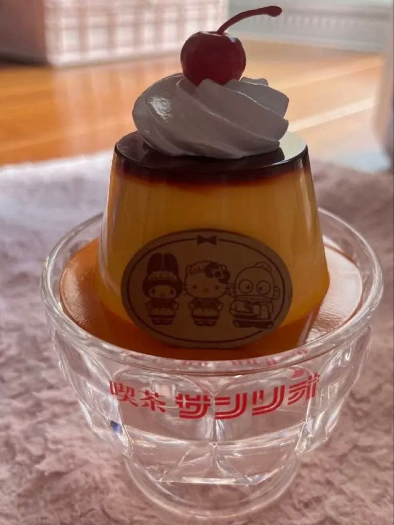 サンリオキャラクターズ 喫茶サンリオ プリン型小物入れ