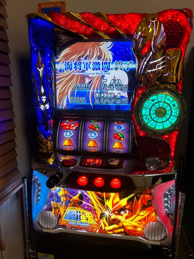 【引き取り値引き⭕️】５号機　パチスロ　聖闘士星矢　海皇覚醒　家スロ　不要機