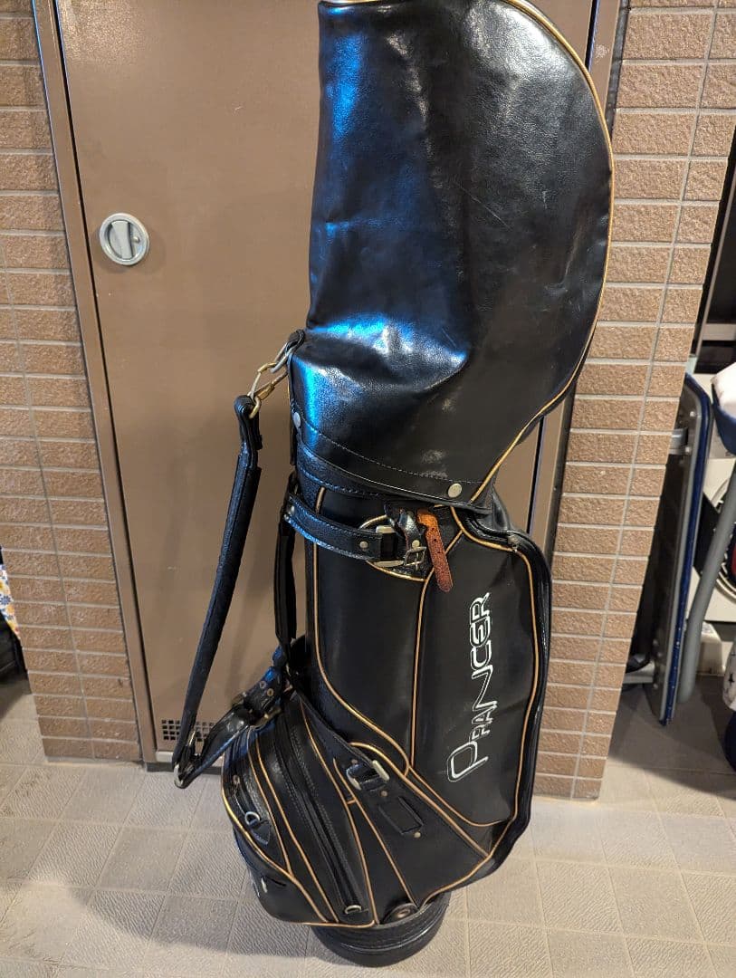 専用　ホンマゴルフ　キャディーバッグ　メンズ　革