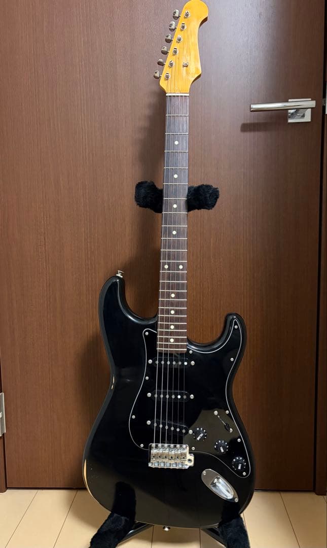 CoolZ エレキギター ZST-V/R ストラト ブラック　フジゲン　日本製