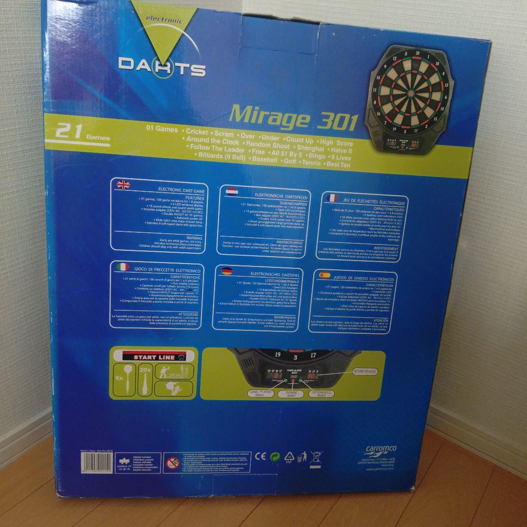 電子ダーツボード　carromco mirage301