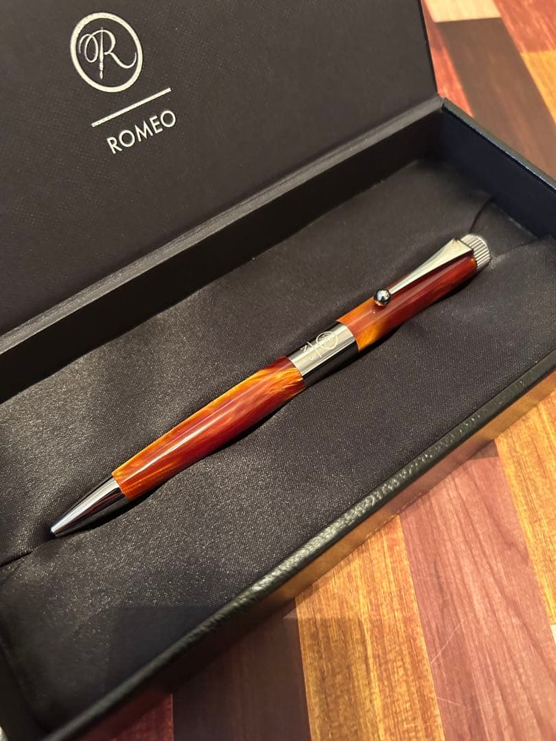 ROMEO No.3 イタリアンアンバー　細軸