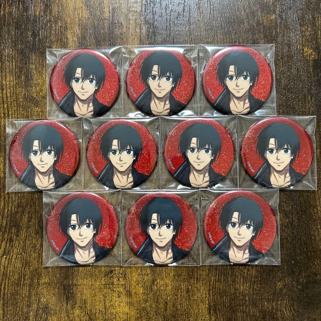 サカモトデイズ　南雲与一　グリッター缶バッジ　和洋折衷　マルイ