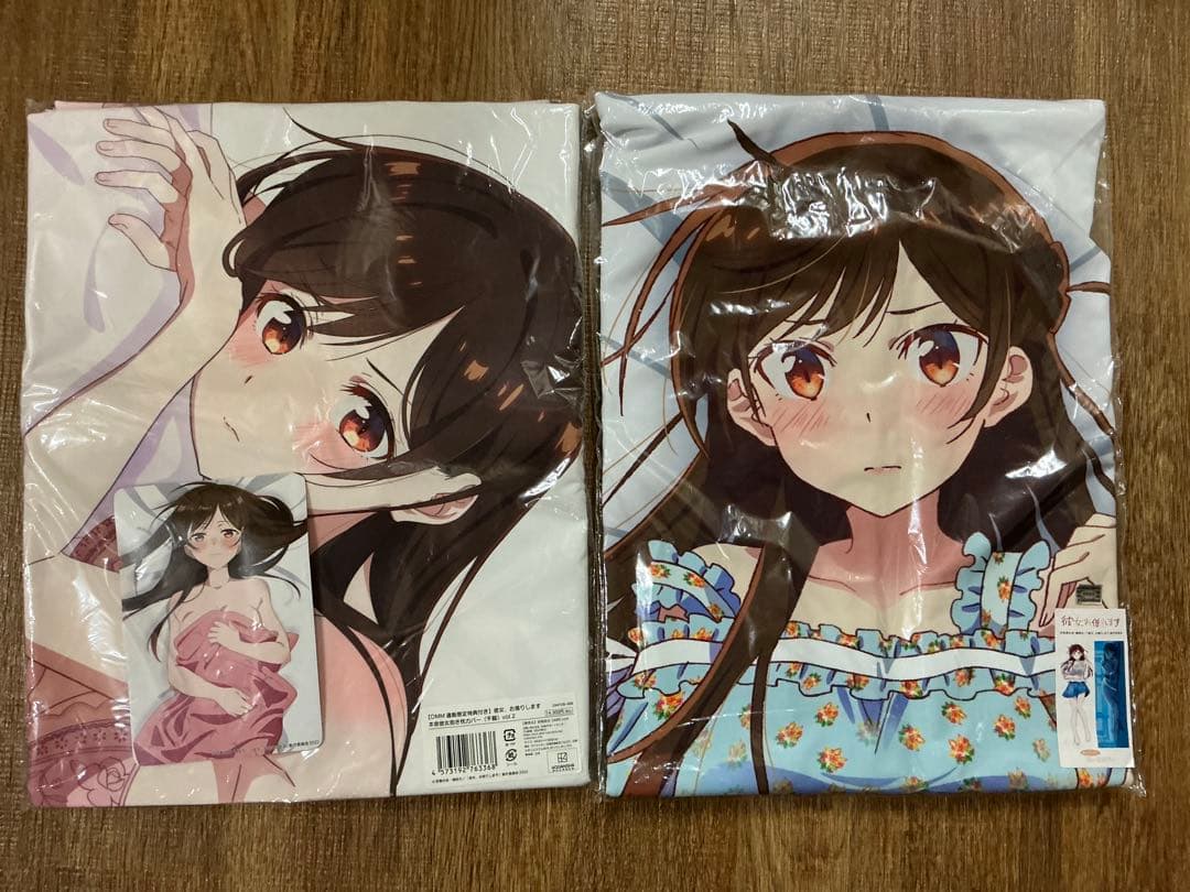 【未開封】 彼女、お借りします 水原千鶴 抱き枕カバー 2個セット