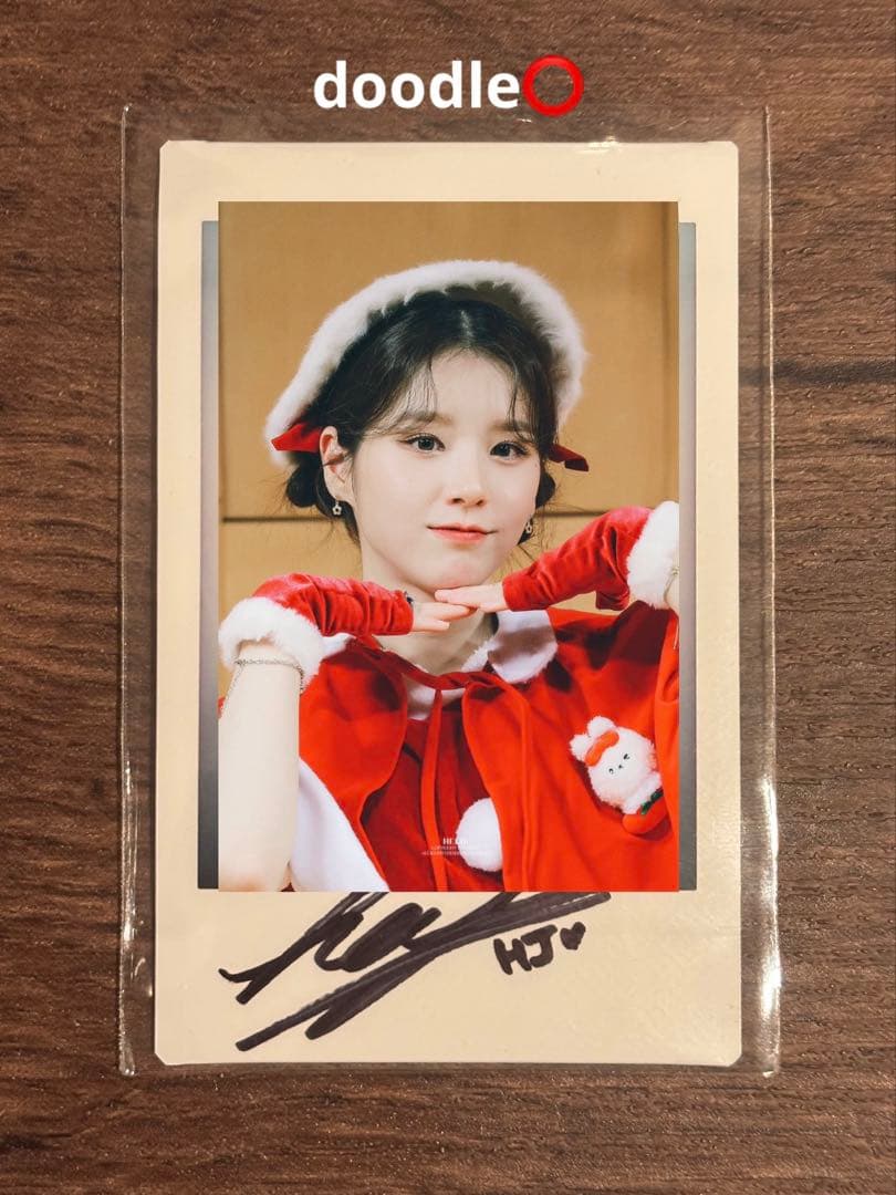 ARTMS ヒジン 直筆 サイン ポラロイド