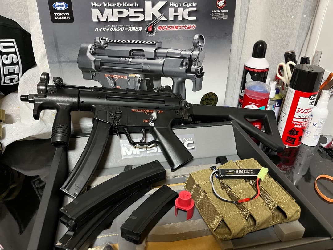 【カスタム品】東京マルイ MP5K ハイサイクル PDWカスタムセット