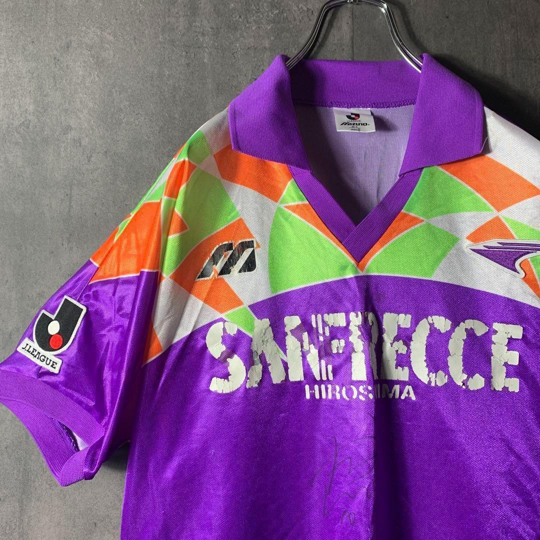 【★激レア】古着 サッカー Jリーグ サンフレッチェ ユニフォーム ★サイン入り