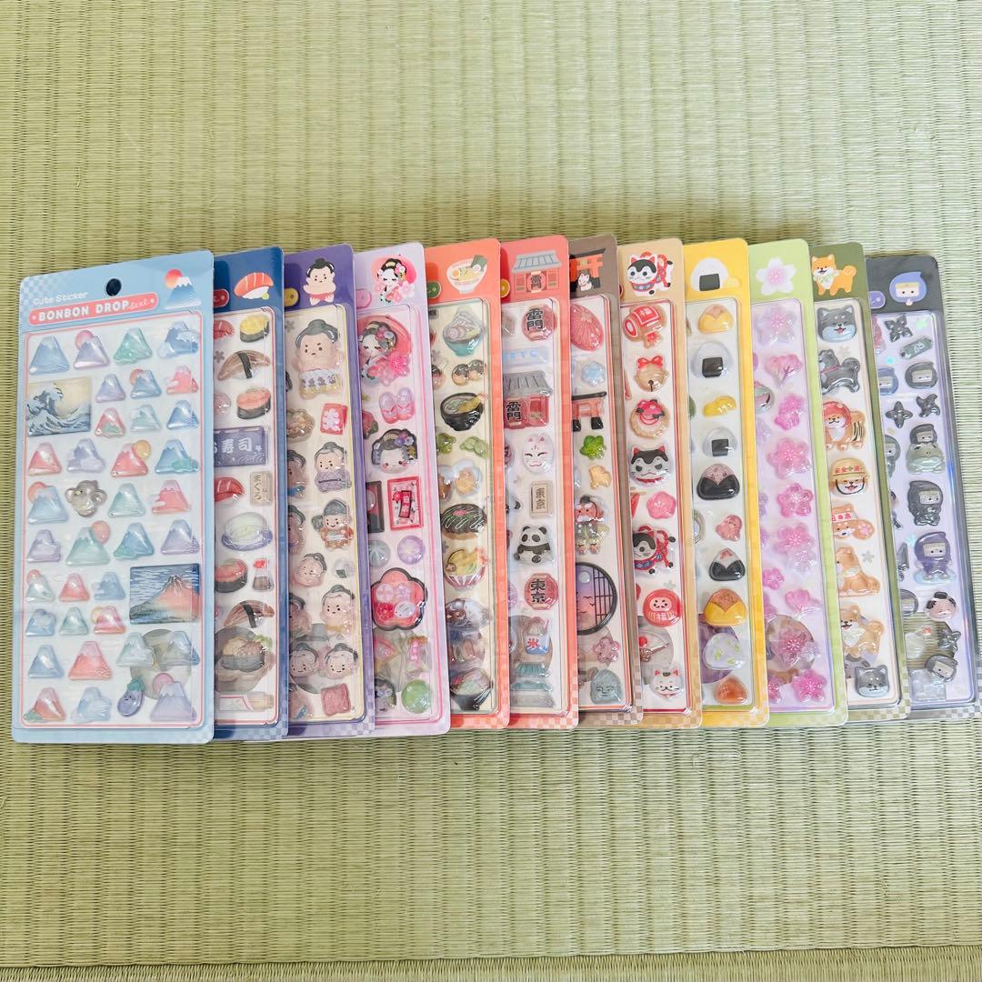 【正規品】ボンボンドロップ 和柄 全12種類セット