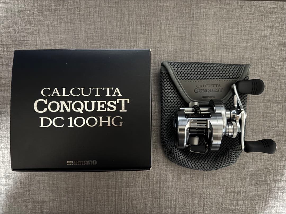 【ピケさま専用】【美品】シマノ 20 カルカッタコンクエスト DC 100HG