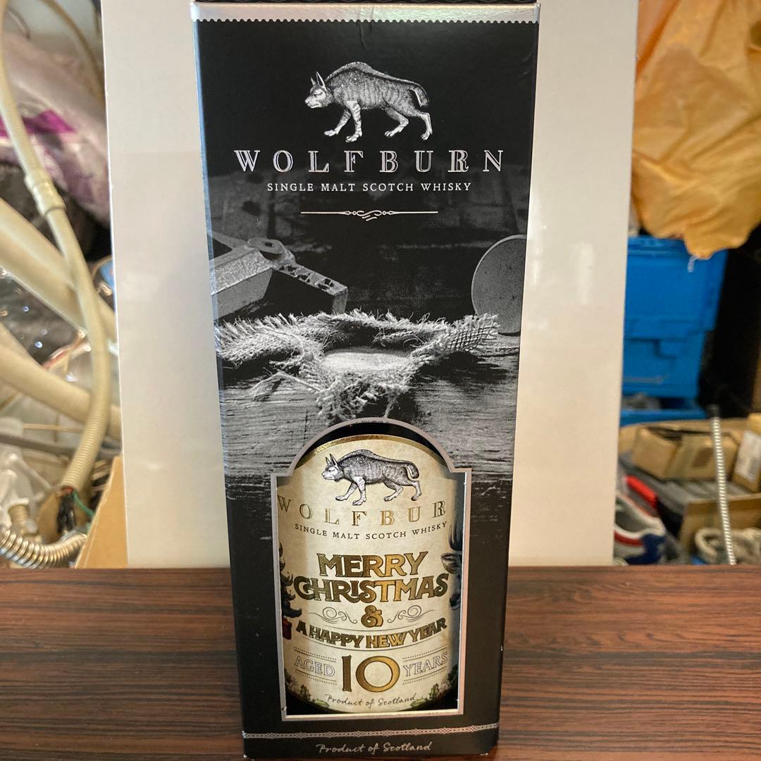 本日限定値下げ　ウルフバーン10年　メリークリスマス