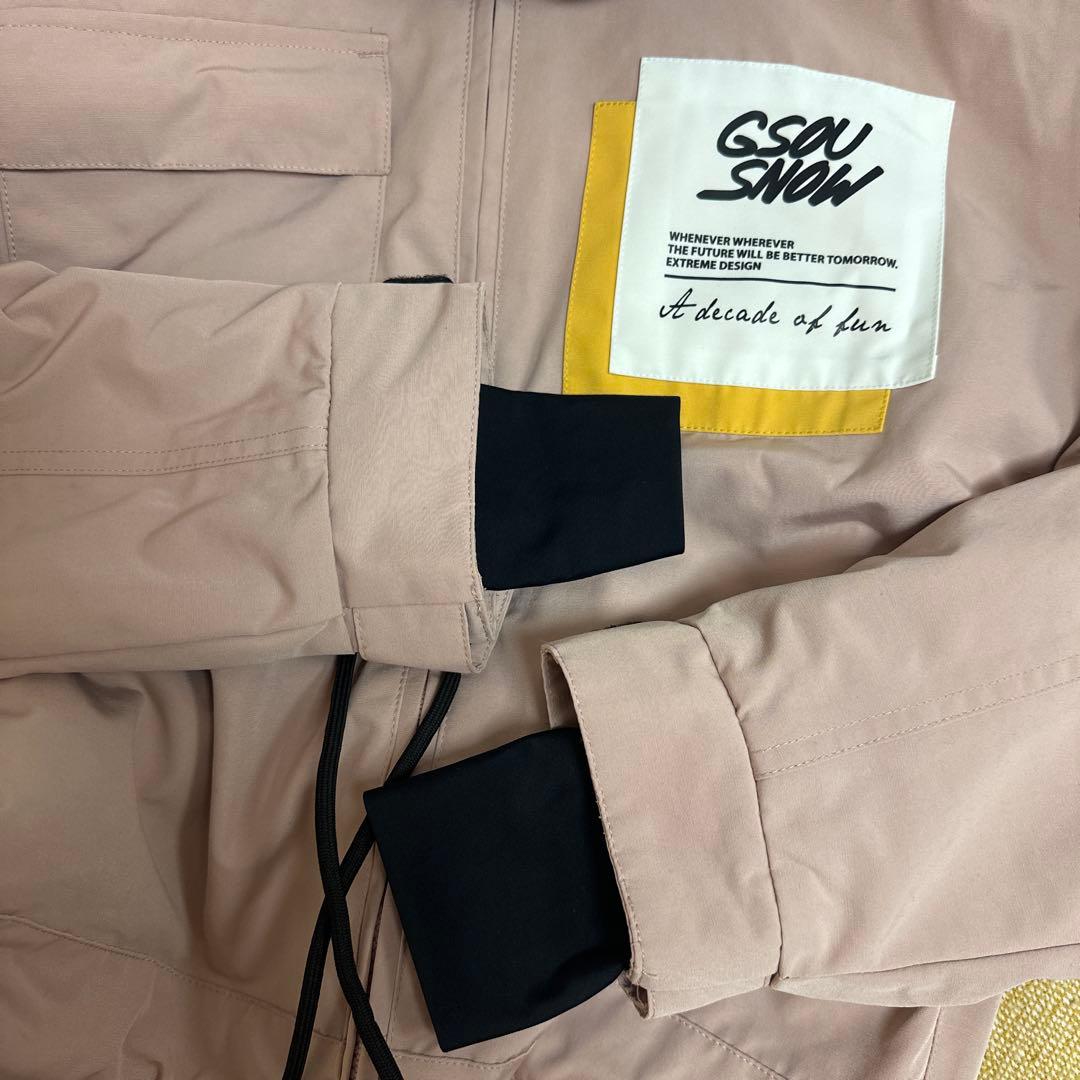 GSOU  フード付きスノーボードウェア