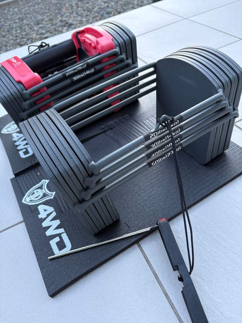 可変式ダンベル/ベンチセット