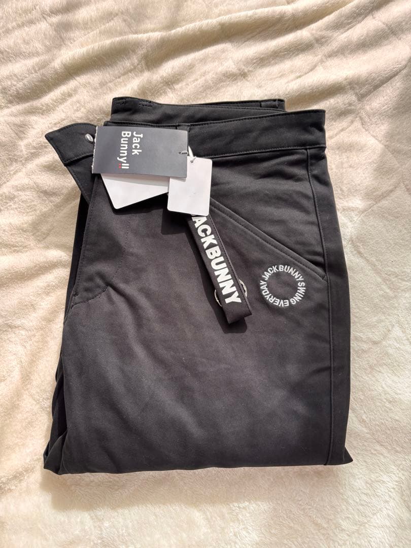 Jack Bunny ブラック スリムフィットパンツ新品