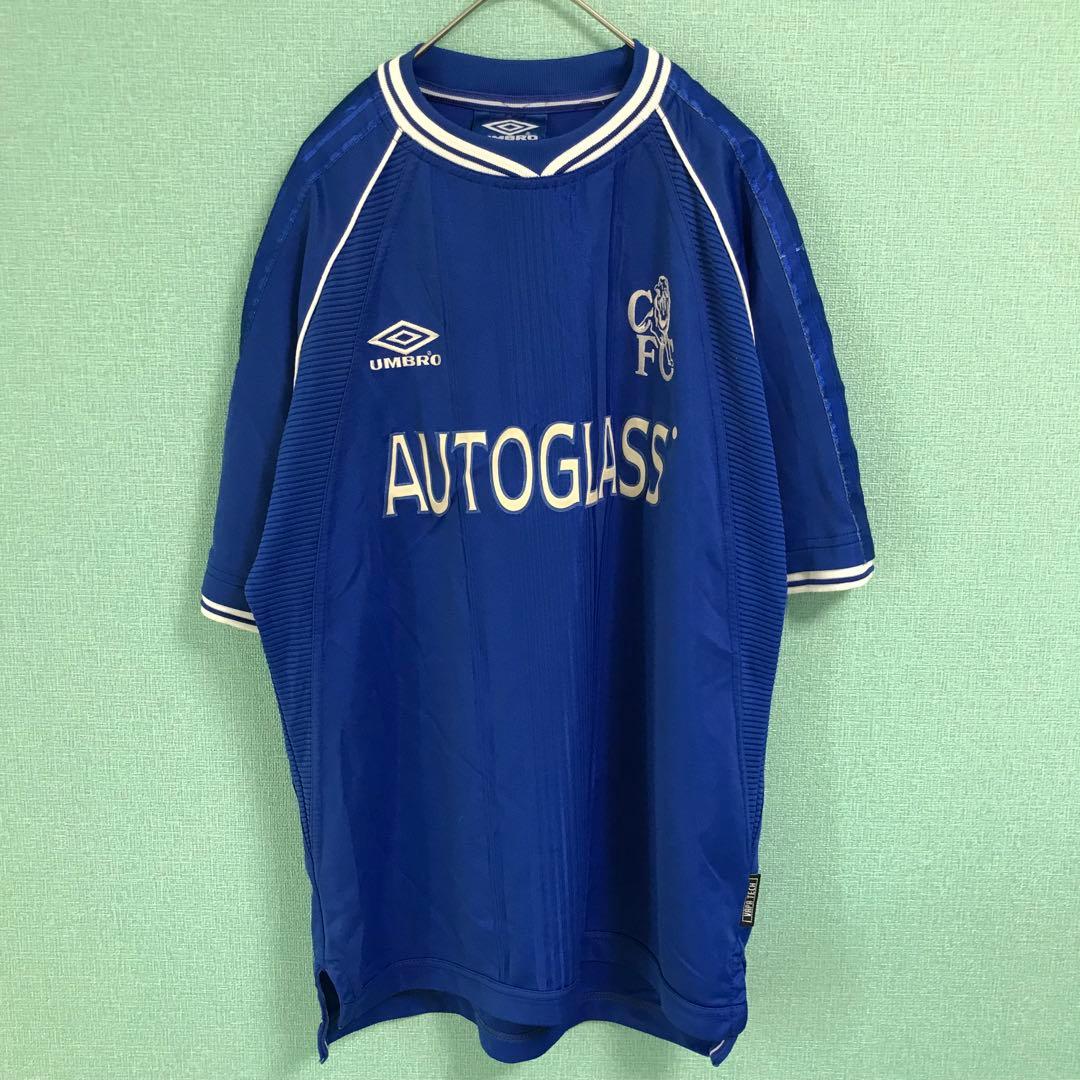 アンブロ　プレミアリーグ　チェルシーFC 99/01 ホーム サッカーシャツ