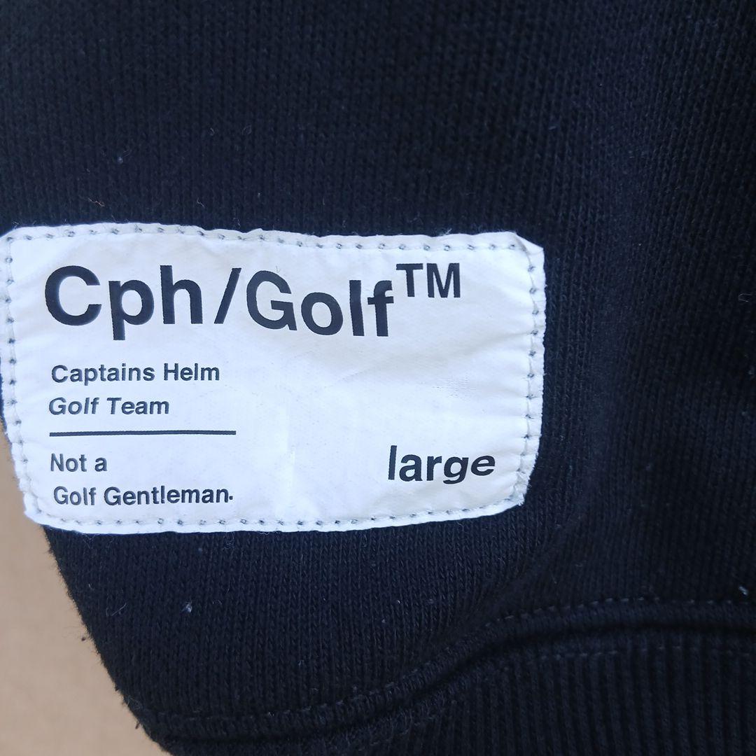 キャプテンズヘルム　ゴルフクラブロゴ入りハイネックセーター