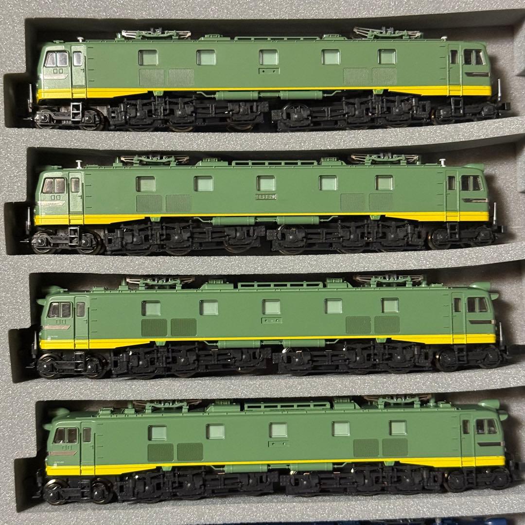 KATO EF58 青大将, 特急色, 青, 茶, お召し61号機　10両セット