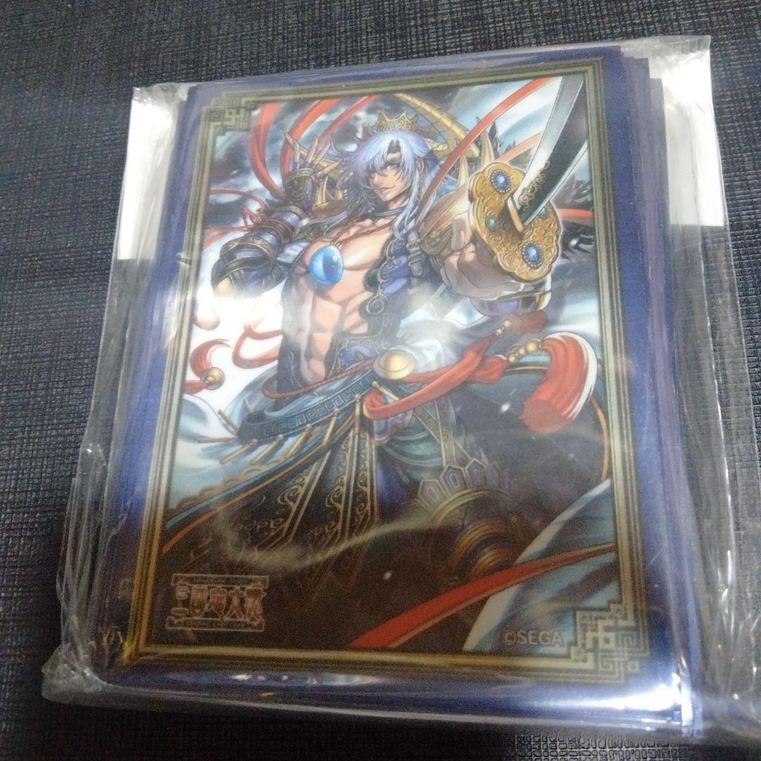 三国志大戦tcg　孫策　限定スリーブ　夢路キリコ　宴