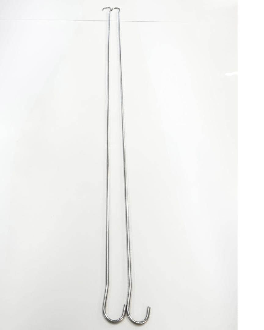 【13本セット】 ロングSカン S字フック 防犯ネット フック 150cm