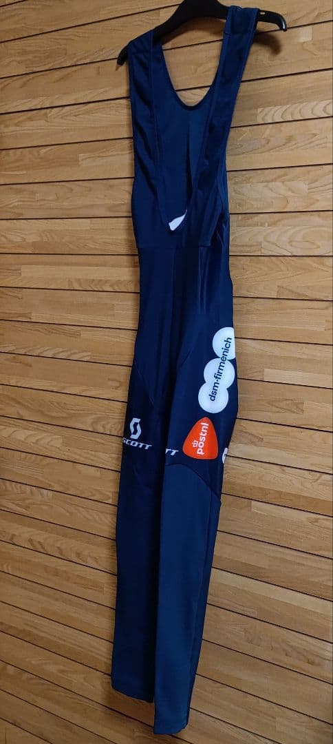 支給品　Team dsm firmenich PostNL　ビブタイツ　裏起毛