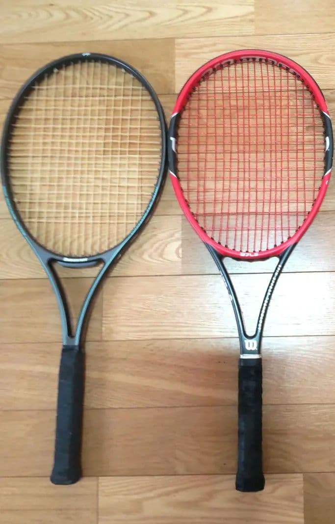 テニスラケット 2本 Wilson BRIDGESTONE