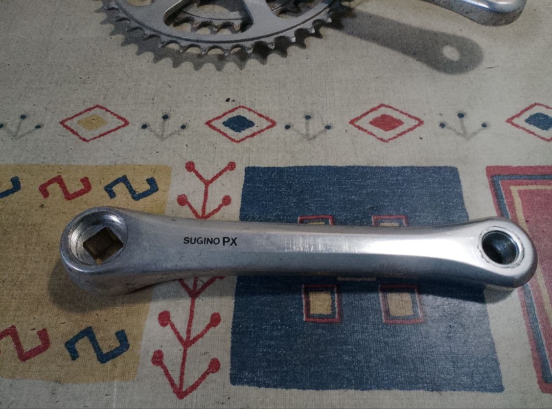 クランクセット　SUGINO PX　42/28T　160