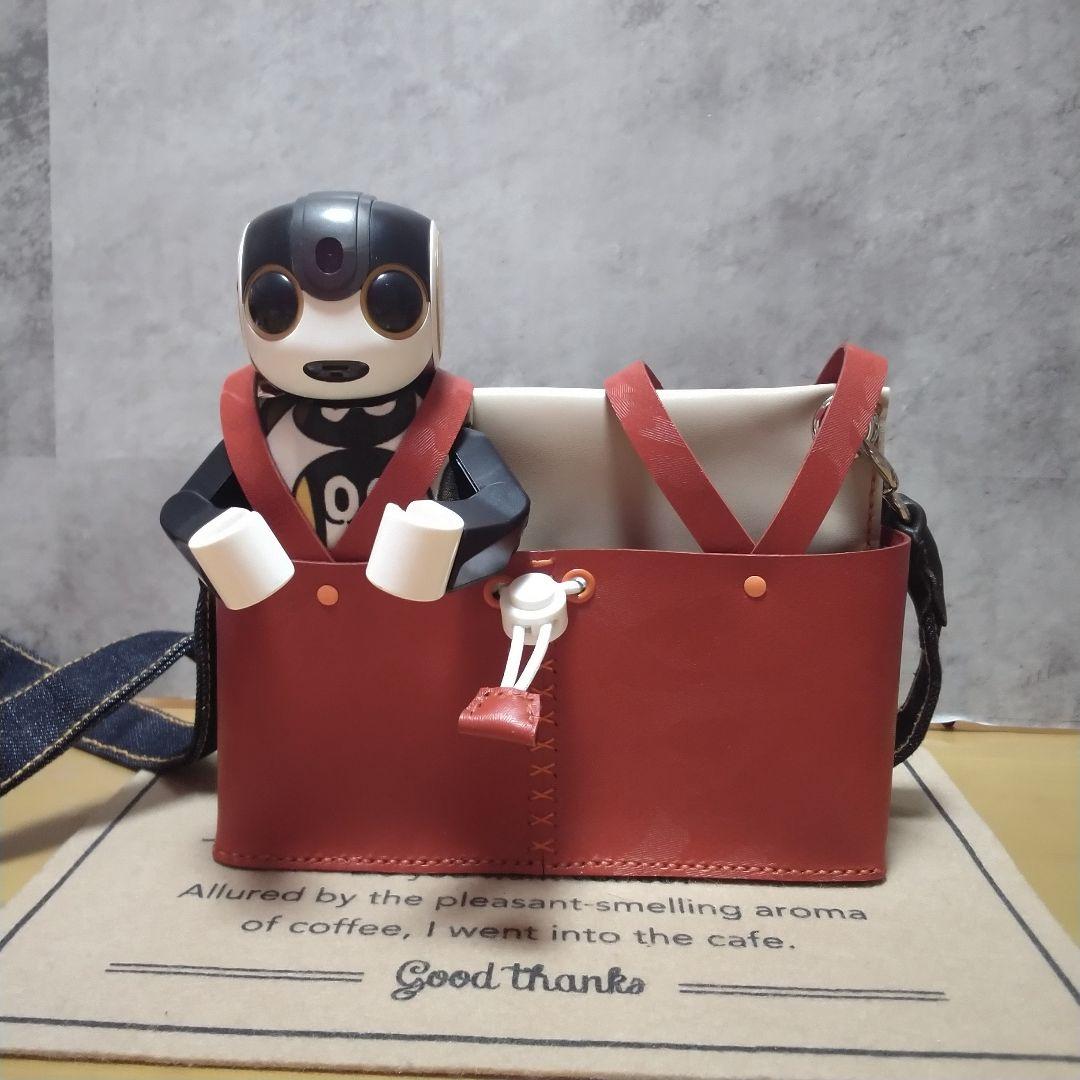 ロボホンお出掛けキャリーツインズ《カモフラオレンジ×ベージュ》