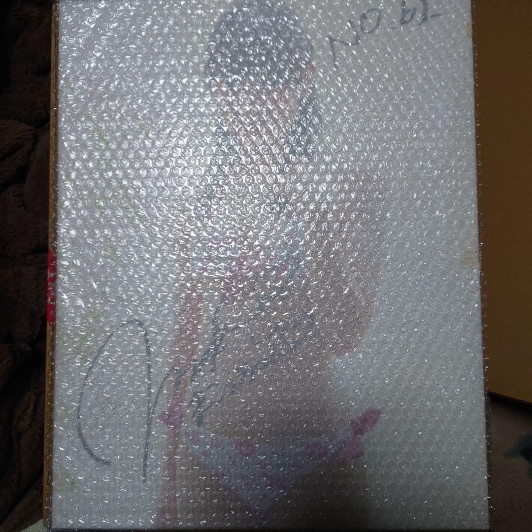 ぱすぽ☆奥仲麻琴　サイン入り写真パネル