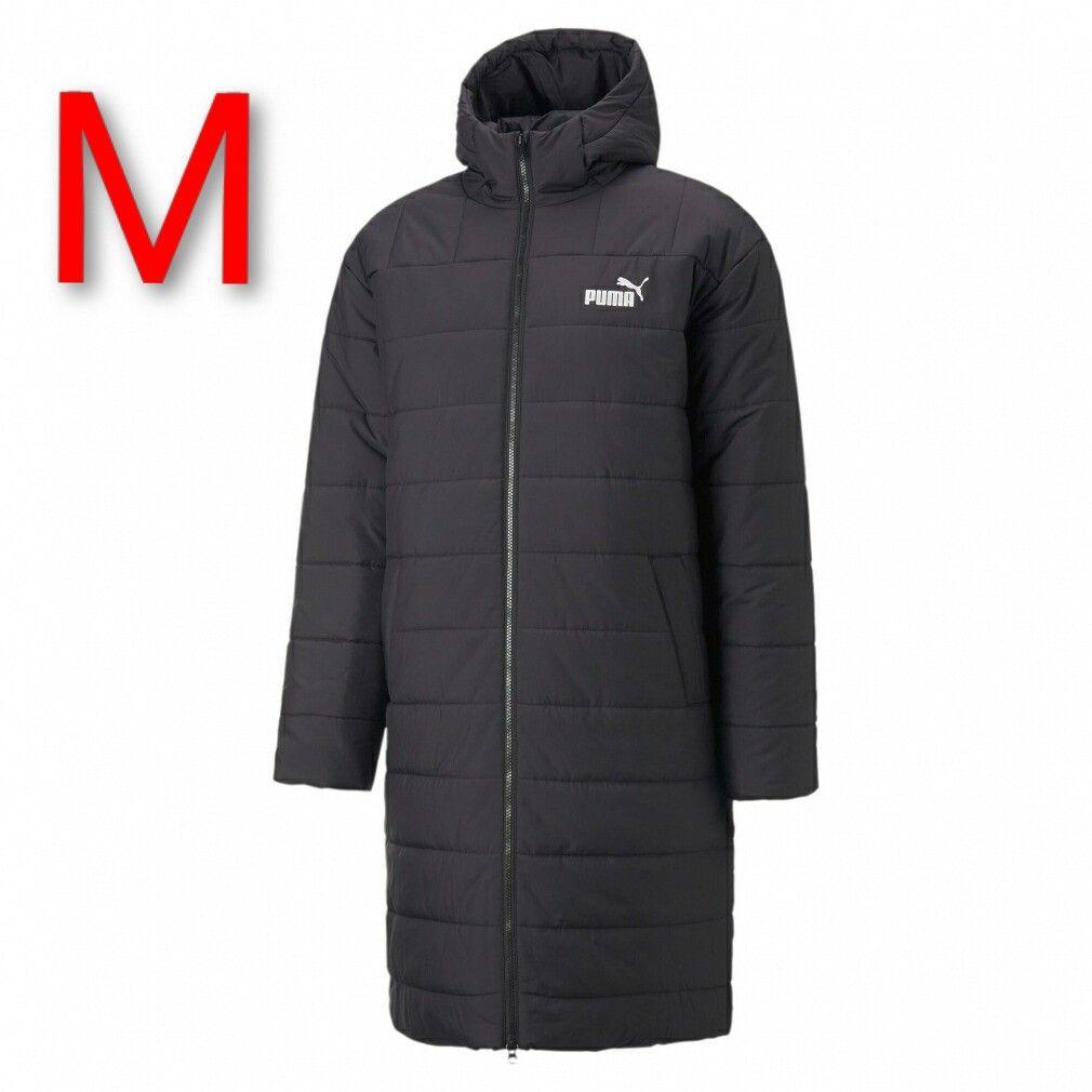 プーマ フーデッド パデッド パーカー ロング ベンチ コート ダウン M