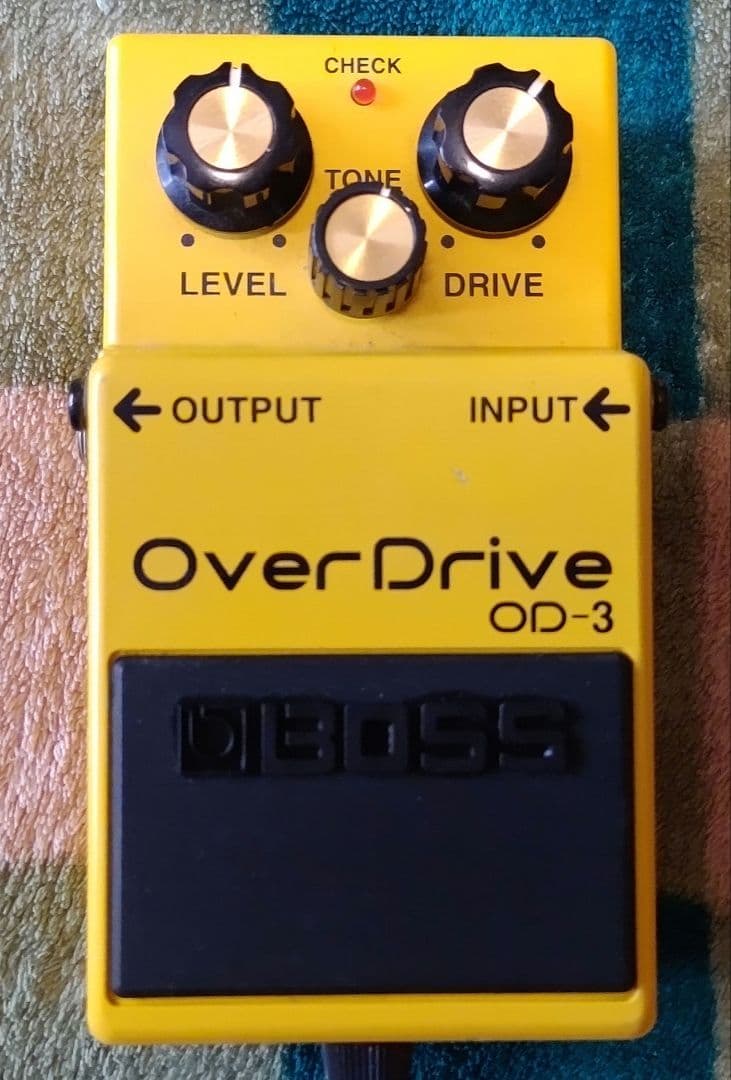 BOSS OverDrive OD-3 初期型 AKシリアル