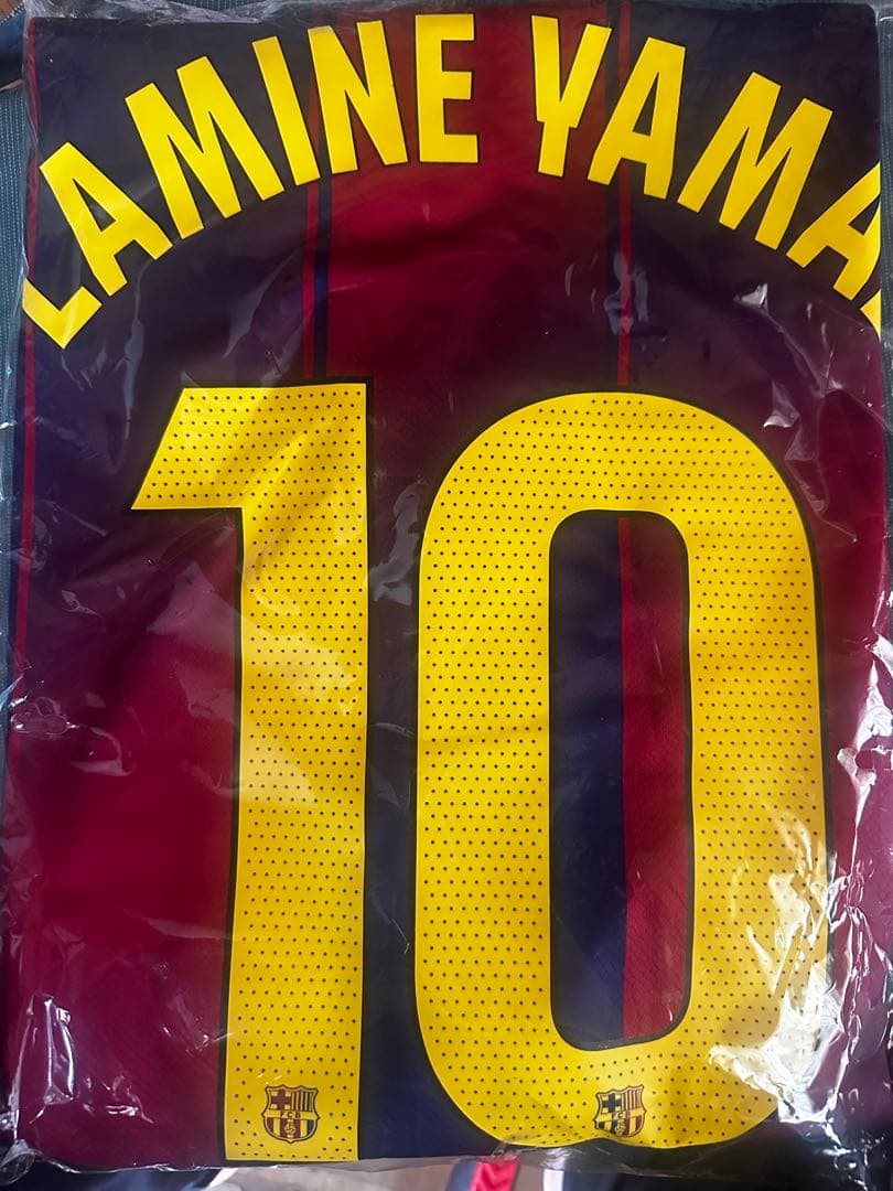 バルセロナ 25-26ホームユニフォーム　正規品 Lamine Yamal 10