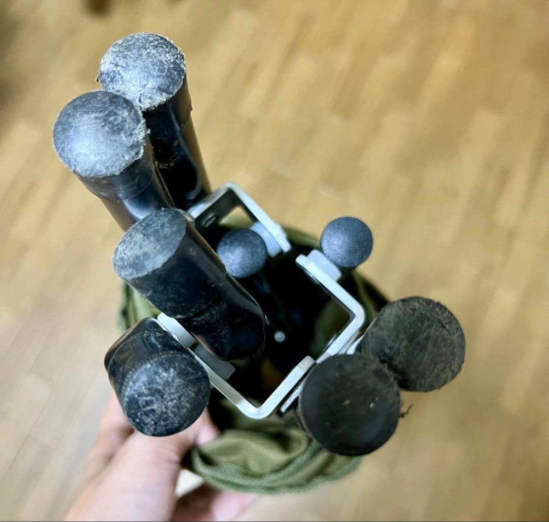 【美品】2脚セット Coleman チェア ソファチェア オリーブ