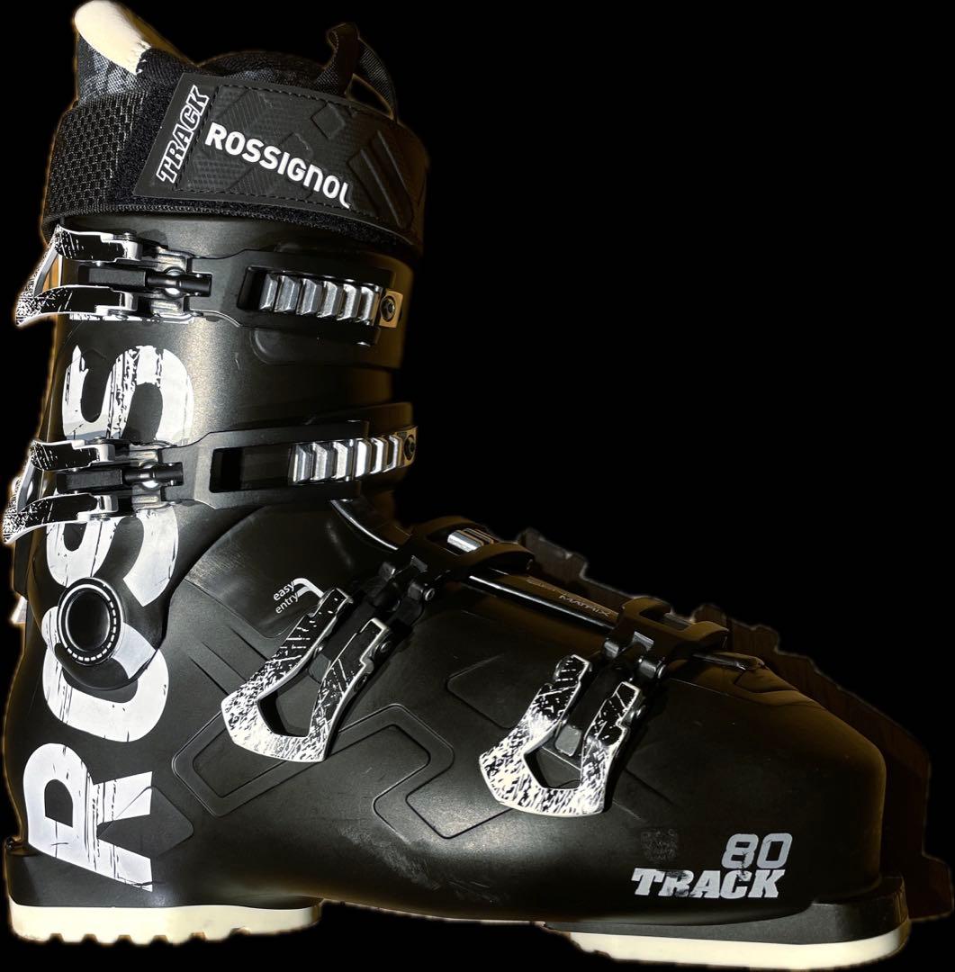 幅広軽量ROSSIGNOL TRACK80 27.0-27.5cmハイク切替機能