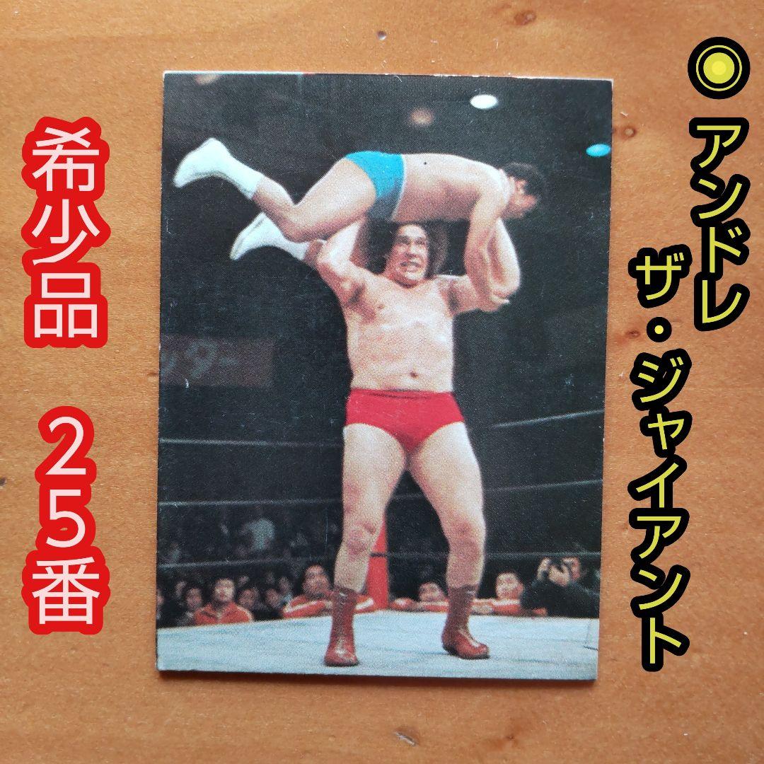 希少品 ∕新日本プロレス∕アンドレ・ザ・ジャイアント ∕ミニカード