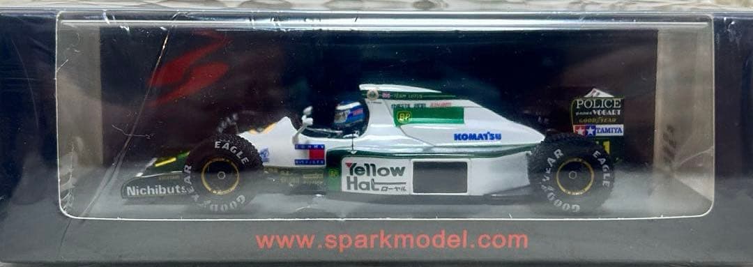 スパーク 1/43 ロータス 102B ハッキネン 1991豪州 GP