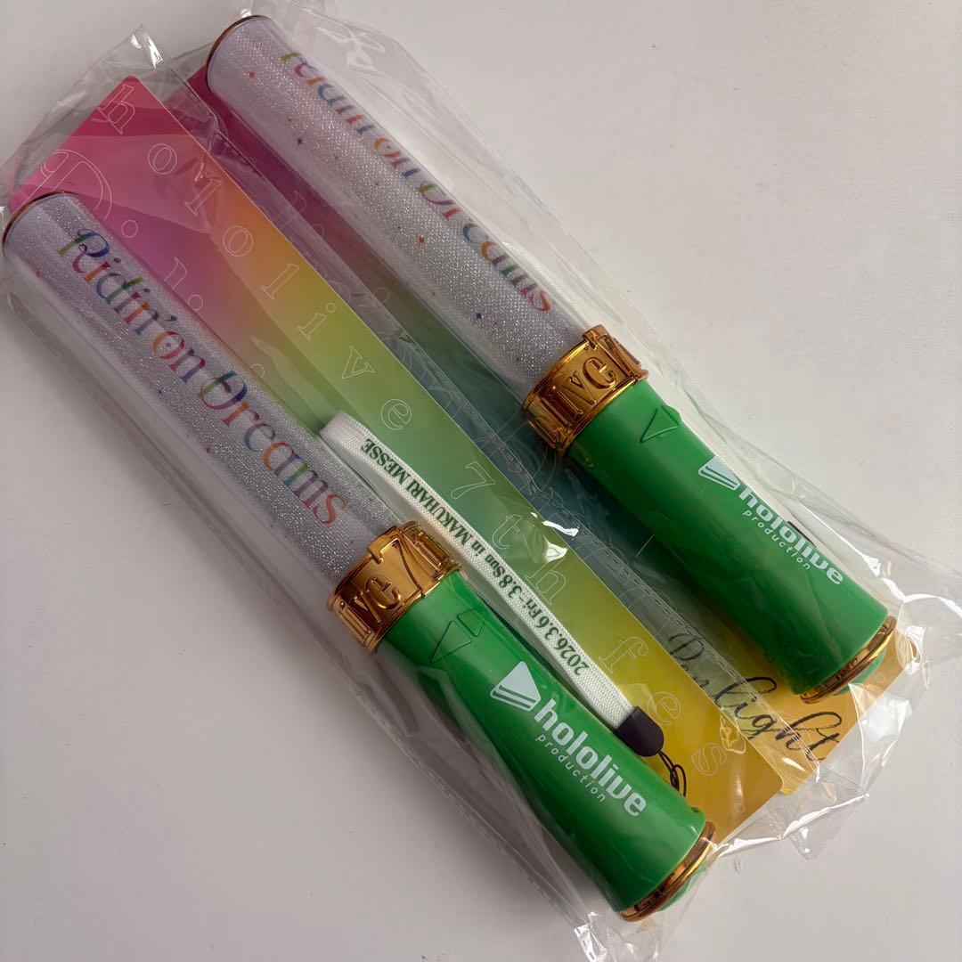 ホロライブ 7th fes Ridin' on Dreams ペンライト 2本