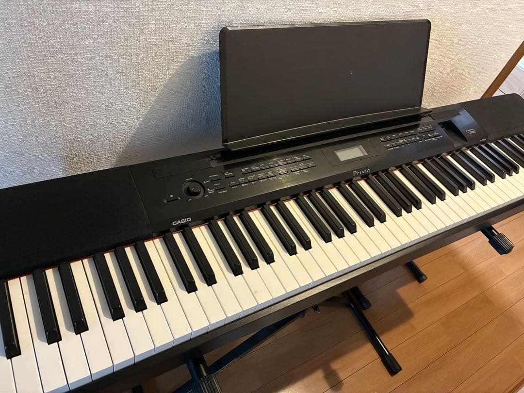 CASIO　privia　PX-350M 電子ピアノ　スタンド付き