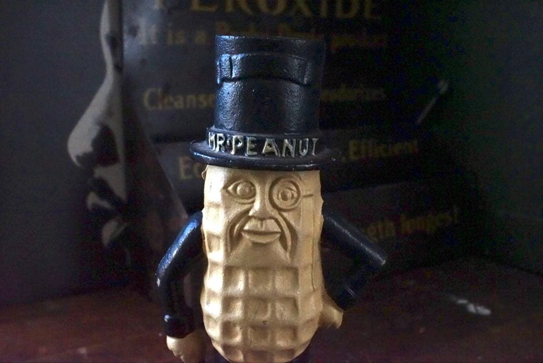 Mr Peanuts 貯金箱　アメリカ　雑貨　ビンテージ　ミスターピーナッツ