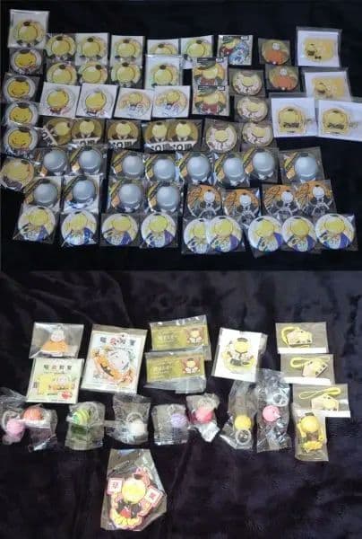 暗殺教室 殺せんせー＋αグッズセット 缶バッジ