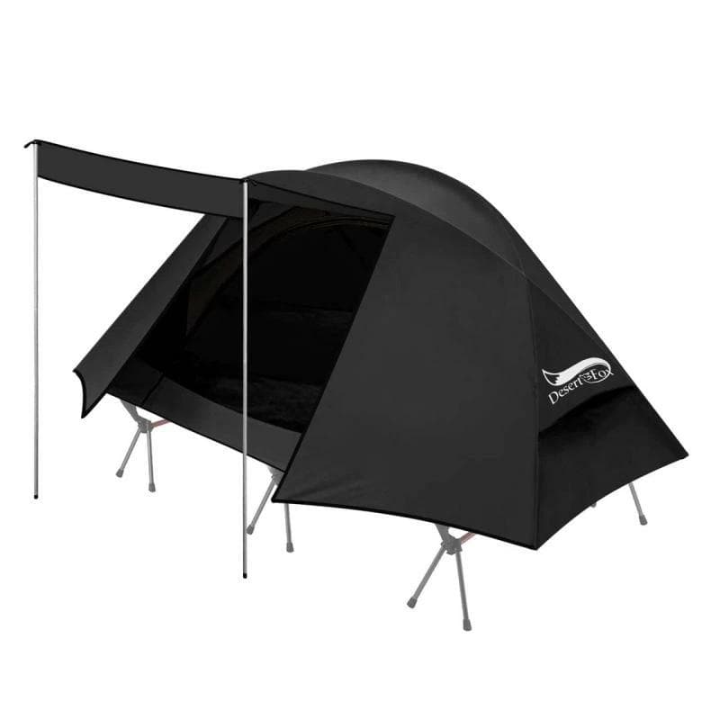 新品 DesertFoxテント コット用 テント 1人用 ソロ 4000mm耐水