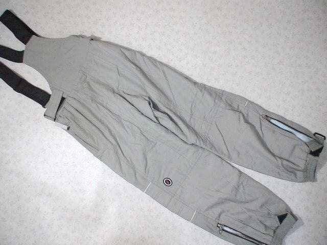 145360　メンズ　スキーウエア　サロペット　グレー　Ｍ