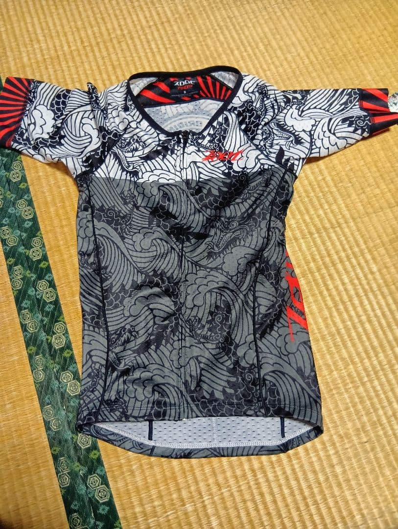 ZOOT サイクルジャージ Sサイズ 和風デザイン