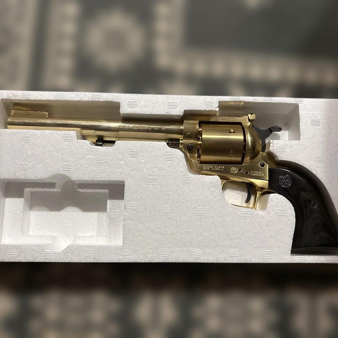 Ruger Blackhawk 357 44マグナムゴールドモデル