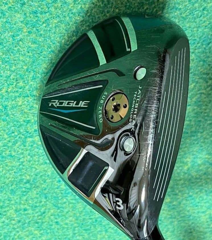 シャフト珍しい ローグ サブゼロ FW キャロウェイ 3w