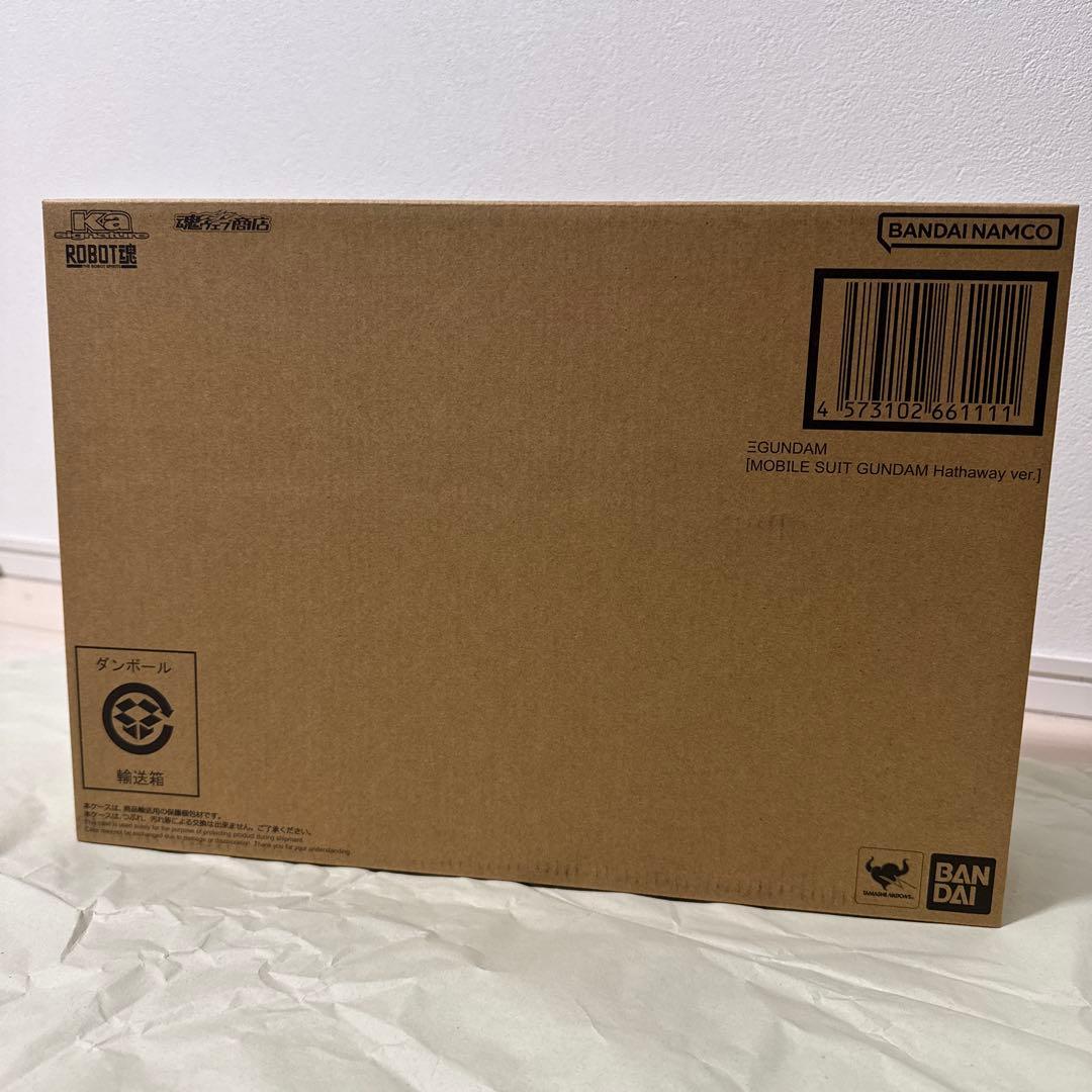 （輸送箱未開封）ROBOT魂 クスィーガンダム（閃光のハサウェイver.）