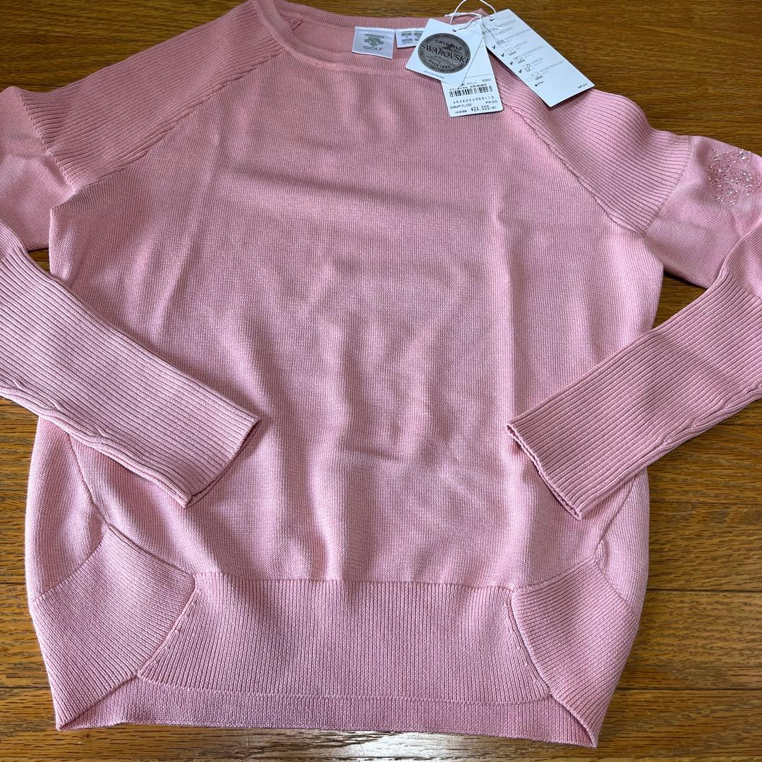 【新品・未使用】デサントゴルフ　リュクスシリーズ　ニット