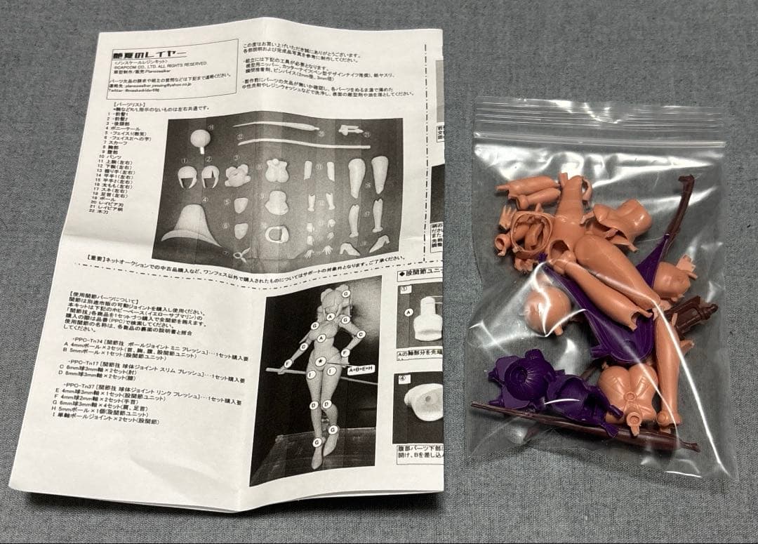 艶夏のレイヤー　ガレージキット