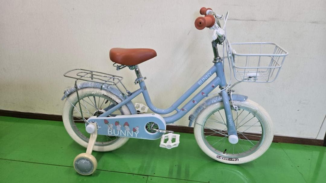 【値下げ中】子供用自転車 BUNNYデザイン 16インチ BLUE
